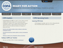Tablet Screenshot of copa-iaf.org